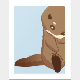 Baby Otter Posters and Art